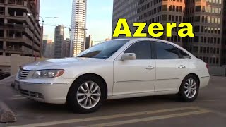 2008 Hyundai Azera Limited in Downtown Dallas TX USA My Luxury Texas Car Tour Review Skyline DFW 2008 Hyundai Azera Limited In Austin Tx 78745