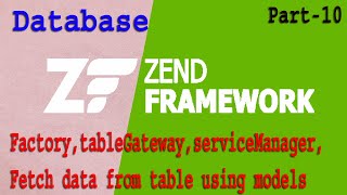 Zend3.x Database Part-10 | How to fetch database in zend framework 2 & 3? | Database Config