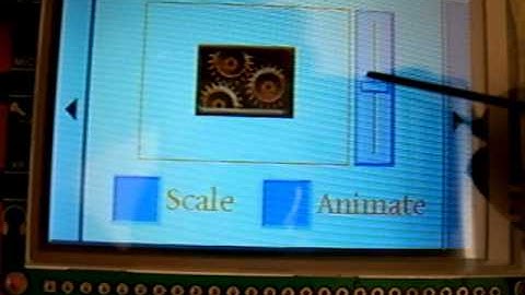 LCD TFT (drived by pic32) with touchscreen demo 3