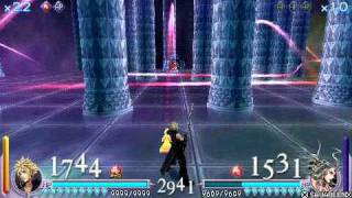 dissidia final fantasy inward chaos - cloud vs cloud of darkness