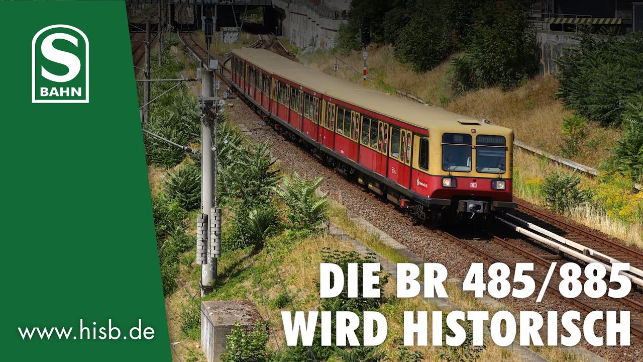 Die Baureihe 485/885 der Berliner S-Bahn wird historisch