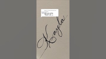 Cursive Handwriting Tutorial | Name Request  #cursive #cursivehandwriting