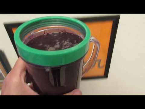 The Blueberry Banana Coconut Milk And Chocolate Smoothie