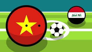 AFC U23 Asian Cup Country Balls | QF | Vietnam v Iraq