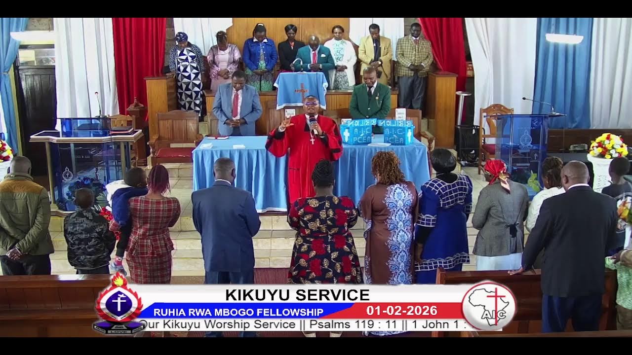 KIKUYU SERVICE | 01/02/2026 | RUHIA RWA MBOGO FELLOWSHIP| REV HEBRON MANYARA