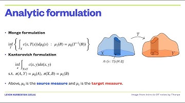 L. Nurbekyan "Leveraging the Geometry of Optimal Transportation in Parameter Identification"