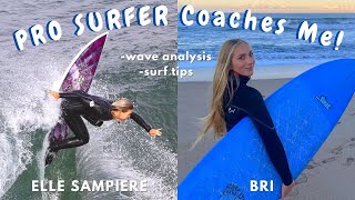 LEARN TO SURF WITH A PRO | surf tips, wave analysis, & more!