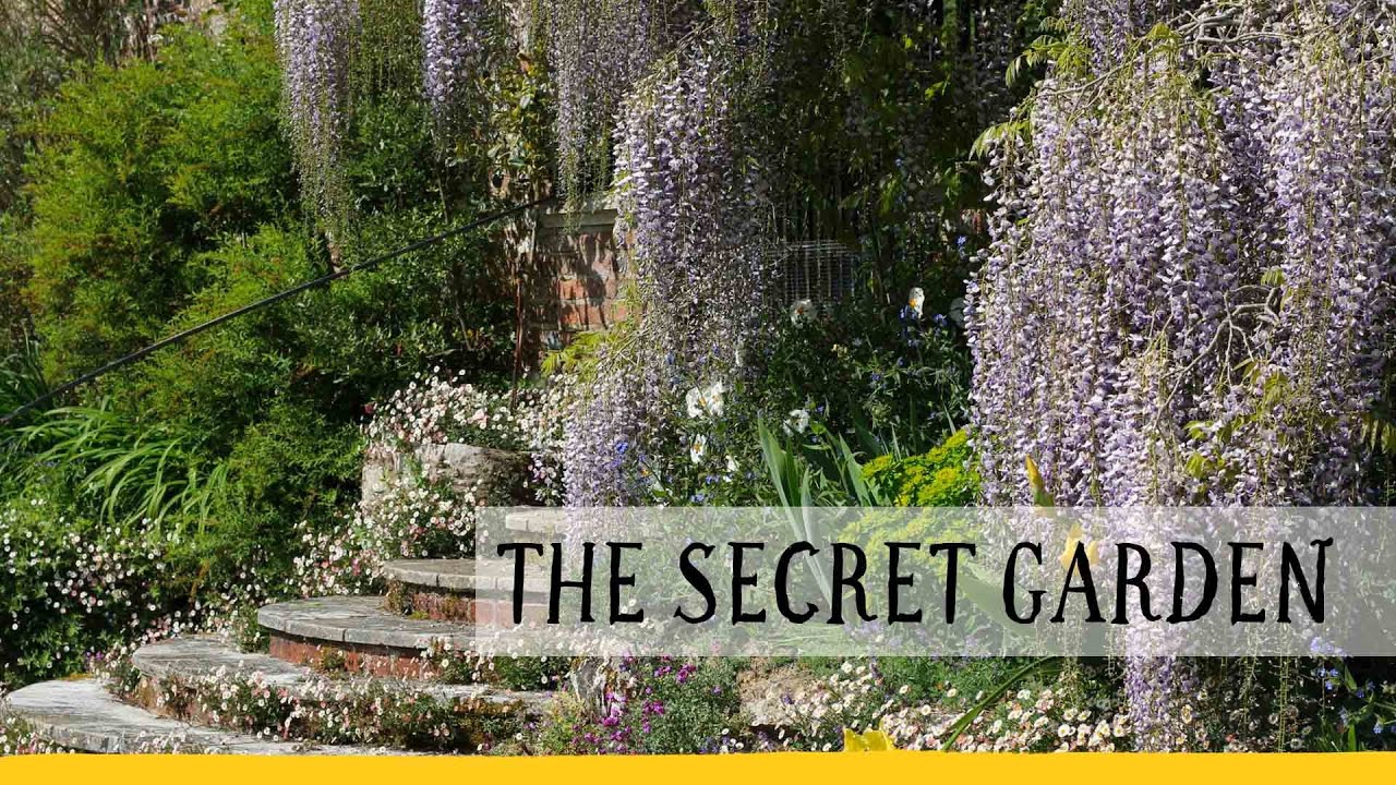 The real secret garden; the most famous garden in literature 