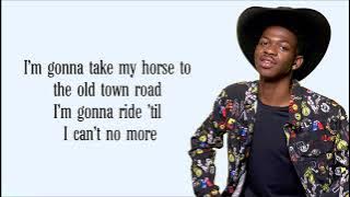 Lil Nas X - Old Town Road (Lyrics) ft. Billy Ray Cyrus