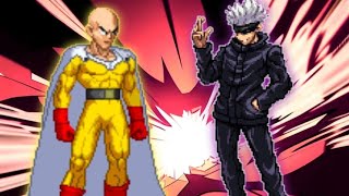 Real Saitama OP VS Limitless Gojo OP in Jump Force Mugen