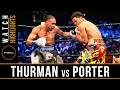 Thurman vs Porter HIGHLIGHTS: June 25, 2016 - PBC on CBS