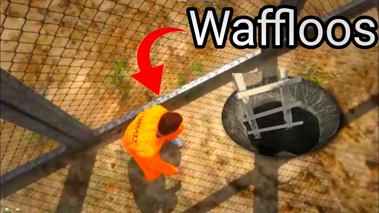 Waffloos Escapes MAXIMUM SECURITY Prison in GTA 5 RP!