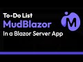 Create a todo list with mudblazor