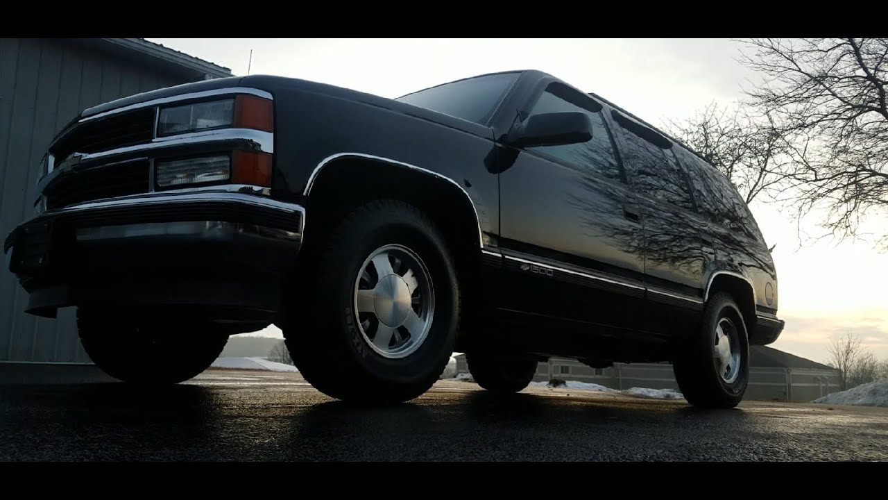 1997 Chevrolet Tahoe 4 door V8 2WD - YouTube
