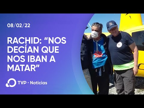 Lago Escondido: rescataron a Jorge Rachid en helicóptero