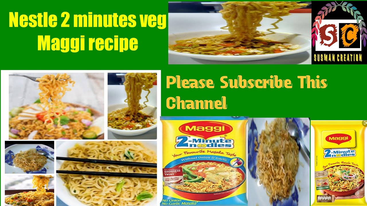 Maggi noodles recipe easilyeasy homemade Maggi noodles recipeevening