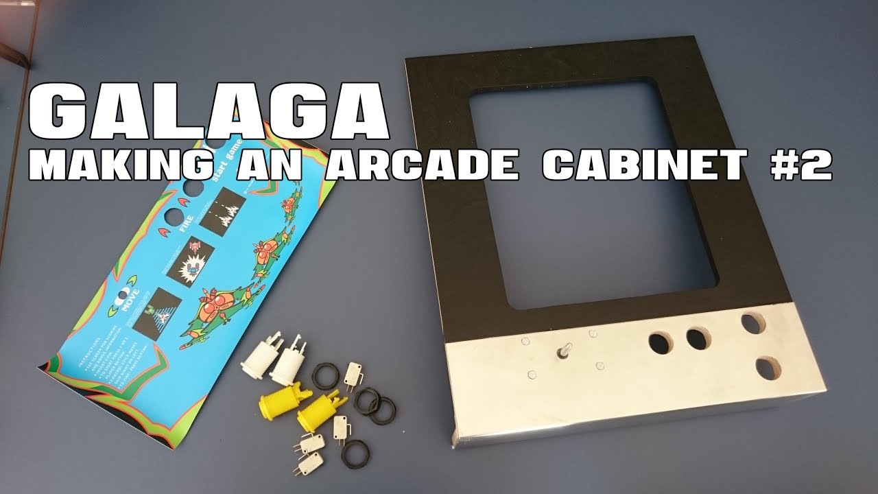 Galaga Arcade Cabinet Tinkerlog