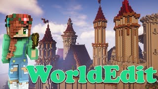 Worldedit Tutorial | How to Create Basic Structures in Minecraft | Copy Paste Flip Rotate & more!