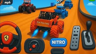 Monster Truck Stunts on Mega Ramp Race Extreme Racing 3D 2026 | Android Gameplay | Uk_Gamer-e5w screenshot 2