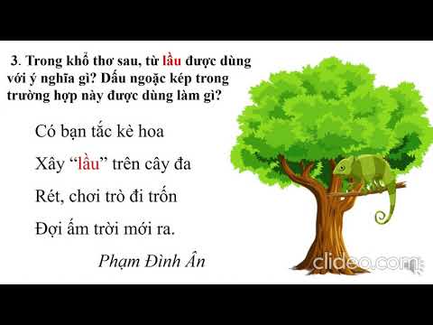 Tuần 8 - LTVC 4 - Dấu ngoặc kép