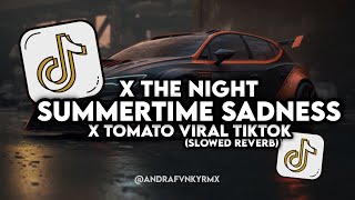 DJ SUMMERTIME SADNESS X THE NIGHT X TOMATO VIRAL TIKTOK (SLOWED REVERB)