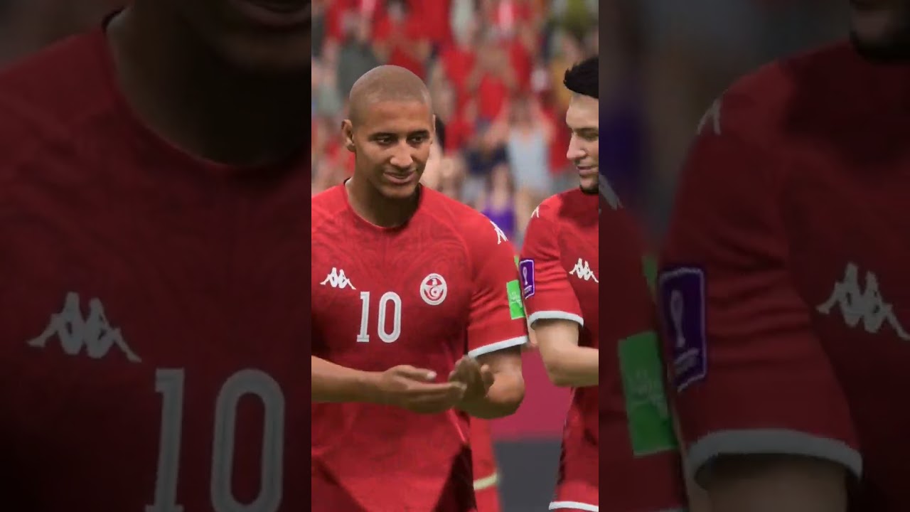#fifa world cup | Tunisia vs Denmark goal Wahbi Khazri #fifa23 #xboxseriess #football #gaming #xbox