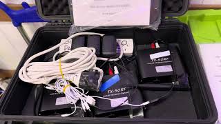 Silent Disco Party Hire Transmitter Set Up Instructions