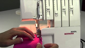 Bernina 800DL Serger 35 Blind Hem Foot