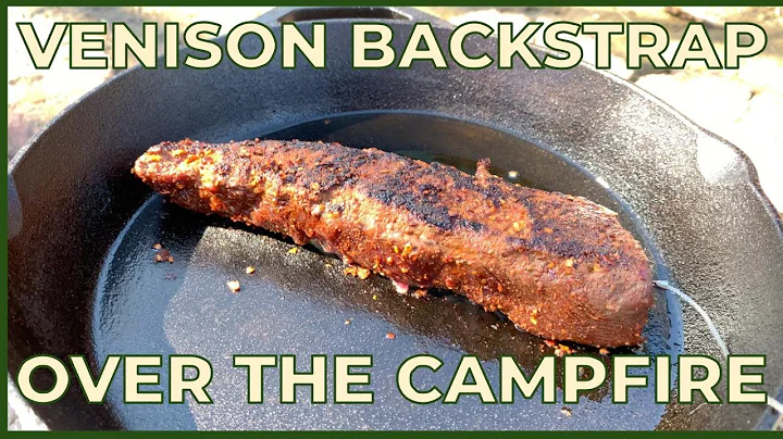 Venison Backstrap Over the Campfire | Early Spring Cast Iron Camp Cook