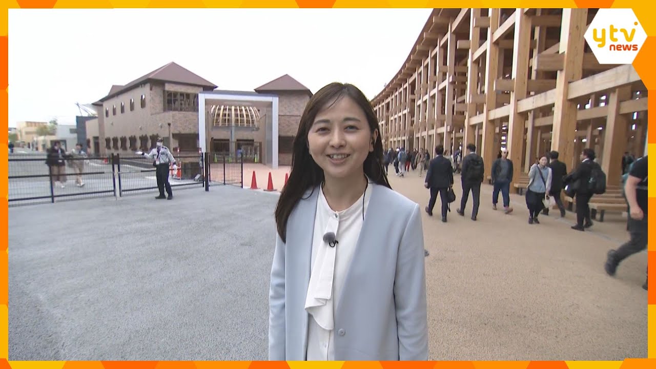 【万博開幕2日目】平日の混雑は？　上空・大屋根リング・入場ゲートから中継　通信障害・雨で課題も