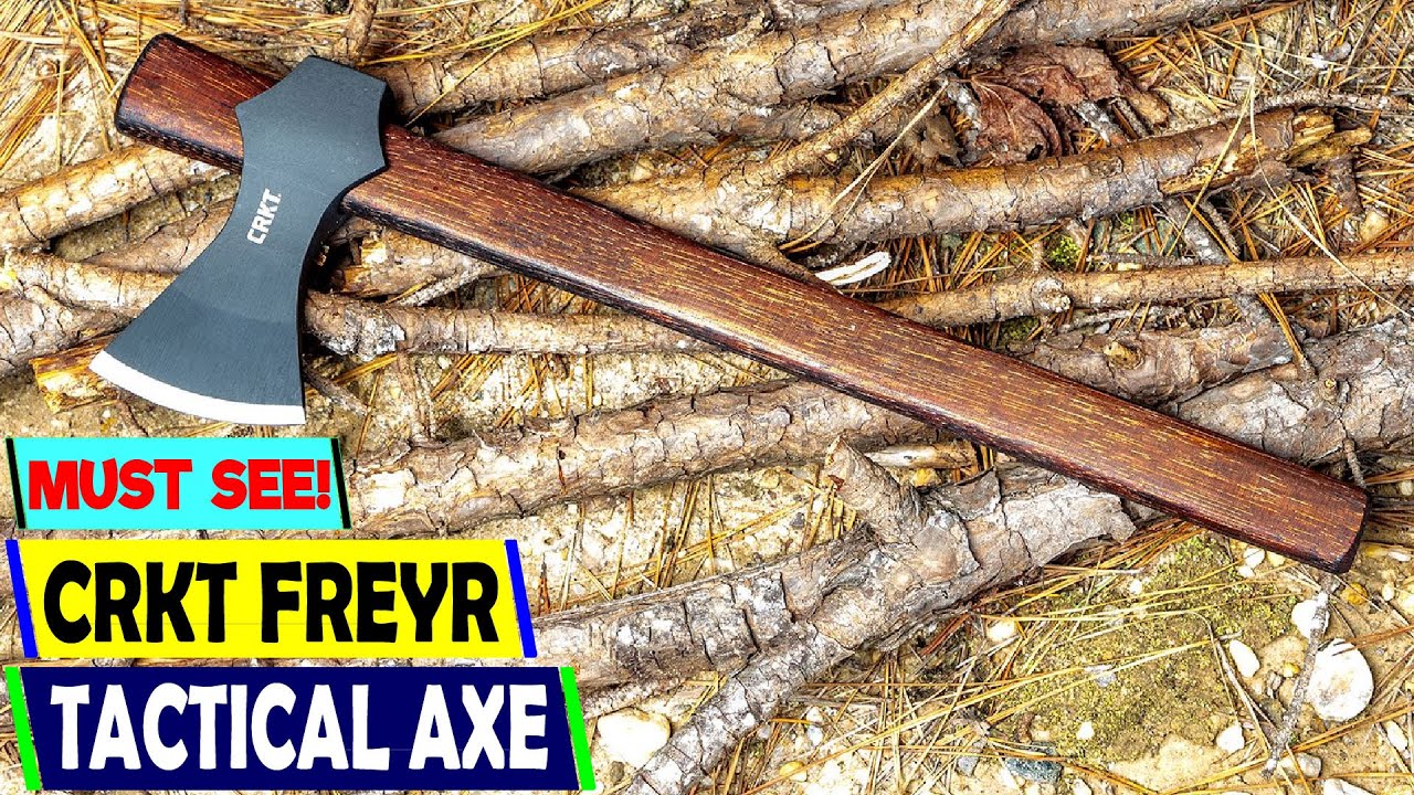 Обзор топора CRKT Freyr: Является ли этот топорик Viking ЛУЧШИМ инструментом для бушкрафта? (Прот...