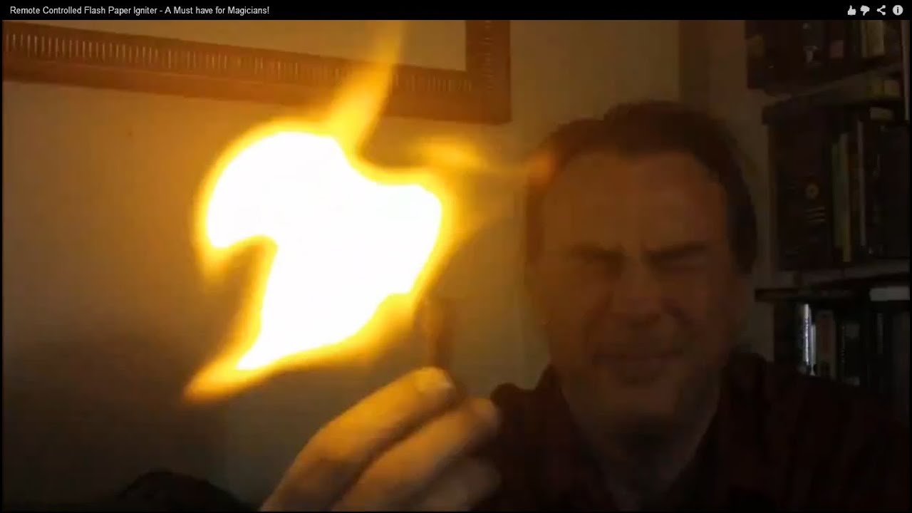 How to Make Flash Paper - Magic Trick Fireballs (Nitrocellulose