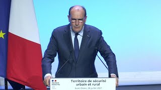 Hausse de 900 millions d'euros du budget du ministère de l'Intérieur (Castex) | AFP Extrait