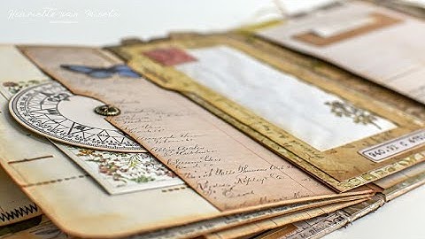 Lapbook "Field Notes" (SOLD)