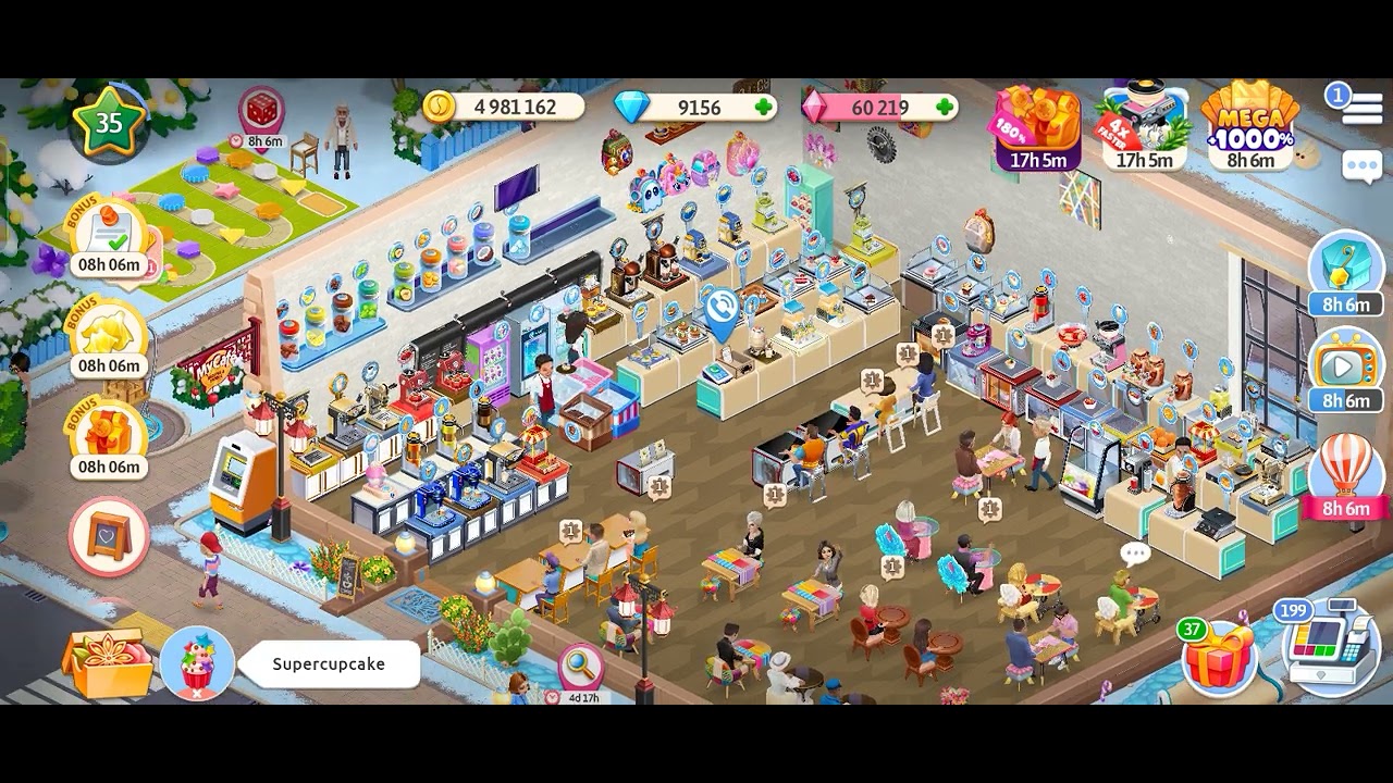 Daisy Supercupcake My Cafe Recipe 😋😋 YouTube