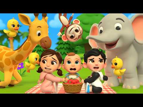Eeny Meeny Miny Moe Children's Song Playtime with Safari Animals LuLu Melon Nursery Rhymes