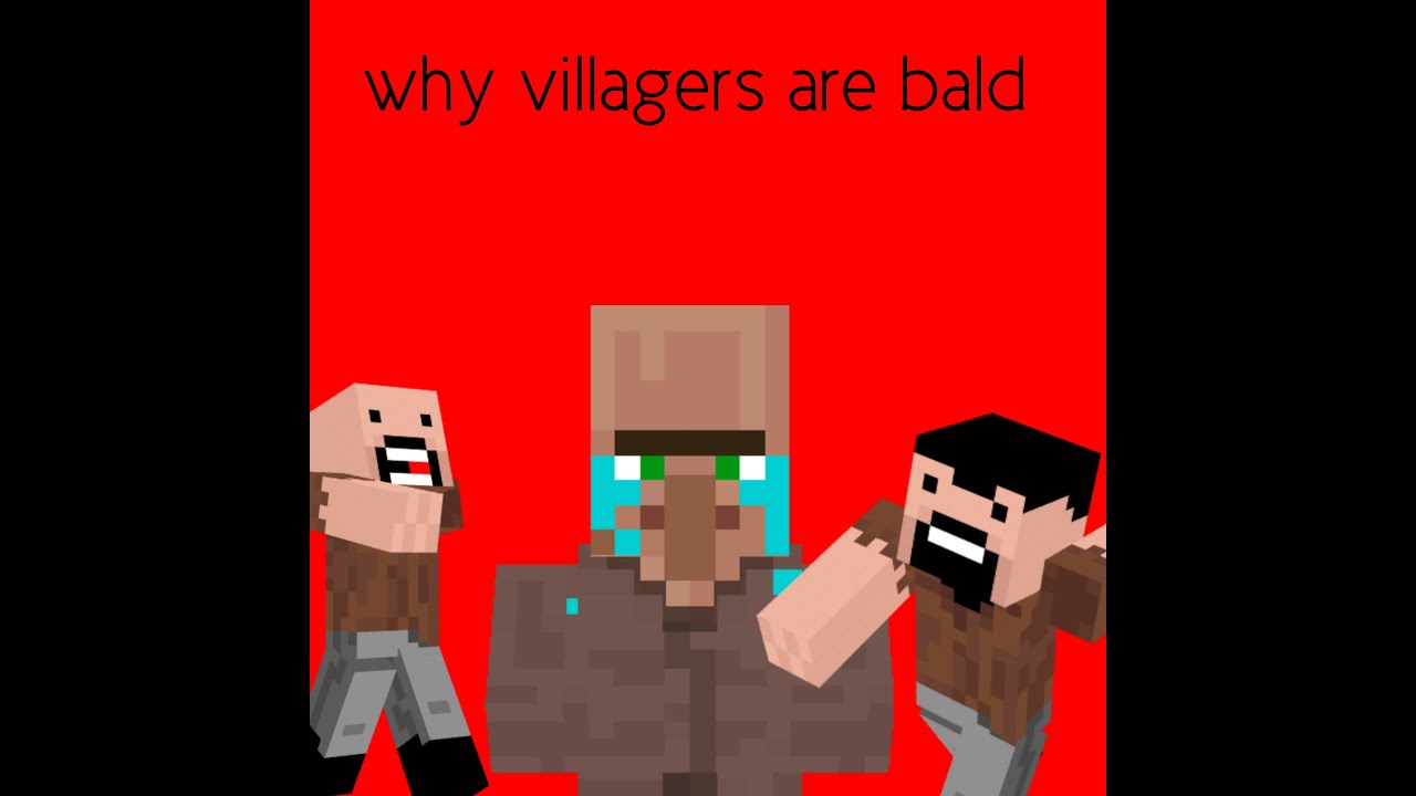 Why villagers don't have hair YouTube