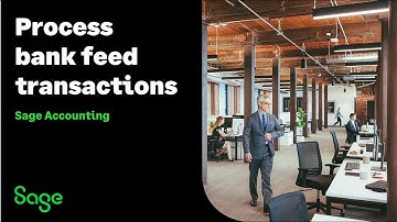 Sage Accounting (UK) - Process bank feed transactions