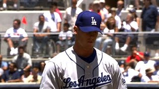Billingsley fans Cameron for first strikeout
