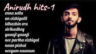 Anirudh Hits | Anirudh melodies audio song playlist |