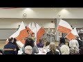 Harcerki from Winnipeg perform the Dance With the Flags - Polish National Independence Day 2025