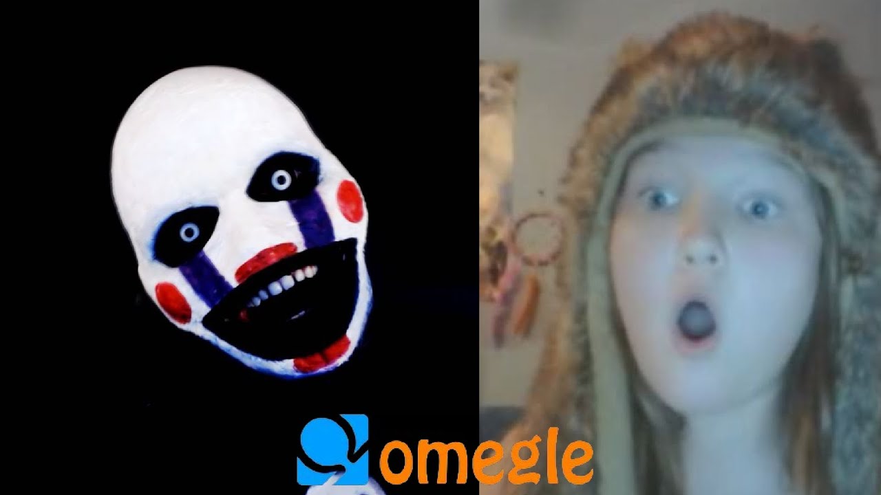 Five Nights At Freddys Marionette Goes On Omegle YouTube