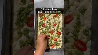 Easy Basil Pesto Recipe 🌿 #pesto #veganrecipes #easyrecipe