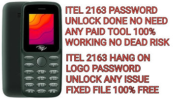 ITEL IT2163 PASSWORD UNLOCK DONE FREE TOOL 100% WORKING NO DEAD RISK