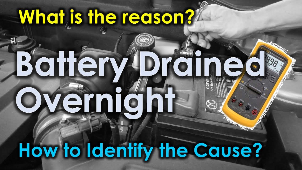 New Battery Drained Overnight? Car Troubleshooting YouTube