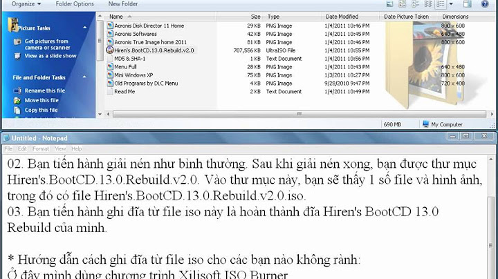 Hướng dẫn ghi đĩa file hiren boot cd bang iso năm 2024