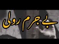 Baaa jurm rolily saraiki song by baloch graphy 