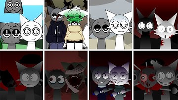 Incredibox - Sprunki but ONLY GRAY and MR WENDA in ALL Different Mods