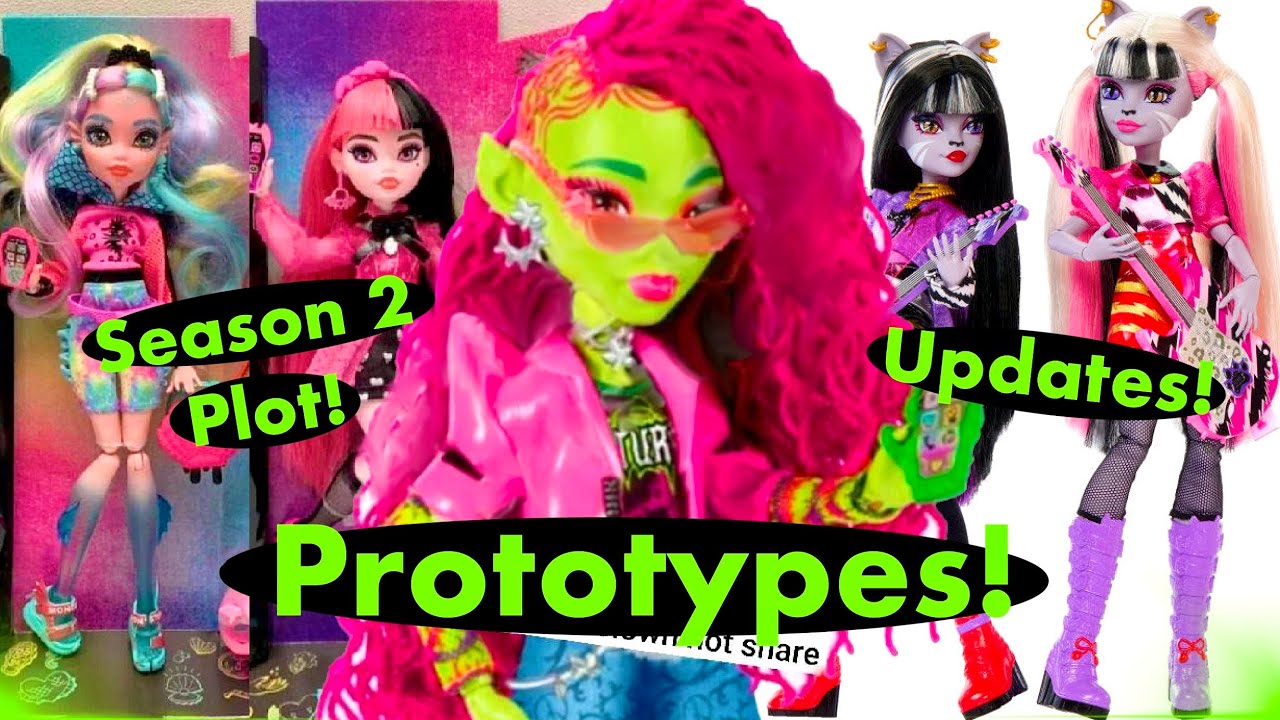 MONSTER HIGH News Monster Ball Cleo FOUND, G3 Gigi, Werecat Twins