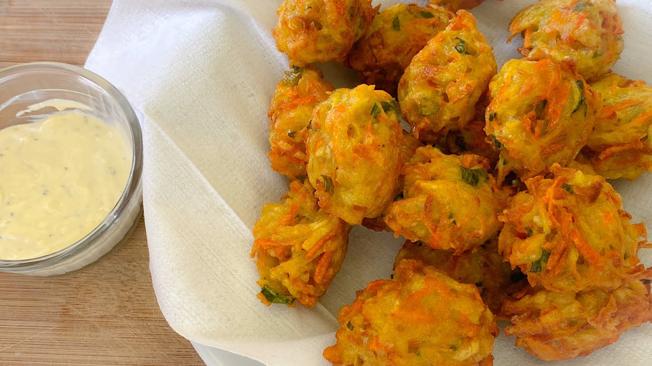 Comment je réalise les beignets de pommes de terre croustillant